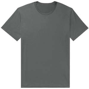 Último diseño cómodo hecho a medida talla grande ropa de calle tela de algodón pesado Transferencia de Calor hombres camisetas - Product Image 3