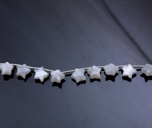 Cuentas de piedra lunar natural, hebras de piedras preciosas sueltas para la fabricación de joyas, ideales para cadenas finas y pulseras de eslabones, proyectos artesanales - Product Image 4