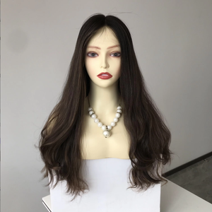 <span class=keywords><strong>Perruque</strong></span> en cheveux humains vierges certifiés casher pour femmes israéliennes, perruques en dentelle sans colle, perruques juives - Product Image 3