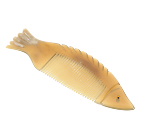 Peine de cuerno de buey natural Mejor fabricante Nuevo diseño Personalización Tamaño Peine de cuerno natural para uso doméstico y de salón - Product Image 5