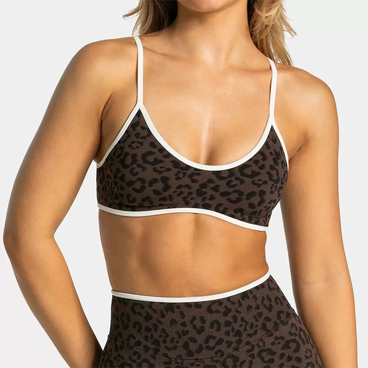 Western Sexy Plus Size Breathable Lightweight Yoga Bra-Sleeveless Back Lift Sports Vest with Open Back Design