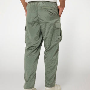 OEM/ODM 100% Nylon Crinkle Taslan Fabric Slim Fit Sweatpants Hot Selling Lightweight Elastic Waistband Windproof Jogger <b>Pants</b> - Product Image 2