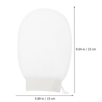 Gant de gommage pour le bain en soie 100% - Gant exfoliant pour le corps, le visage et les mains - Gant exfoliant turc en soie de qualité supérieure - Gant en soie
