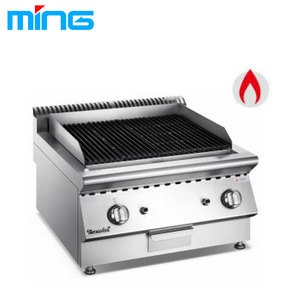 Parrilla de calefacción sin humo de acero inoxidable comercial para cocina Parrilla de restaurante fácilmente ensamblada para hoteles y restaurantes - Product Image 1