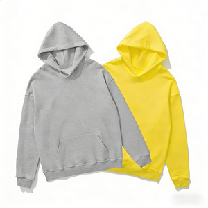 Sudadera con Capucha de Alta Calidad, Estilo Europeo Americano, Moderna, para Hombre y Mujer, Cálida, Deportiva, con Estampado Geométrico de Red, Estilo Americano - Product Image 1