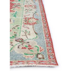 Tapis en laine noué à la main rouge et orange vintage, motif rectangulaire abstrait, nouveau tapis de salon pour usage domestique Pae-2291 - Product Image 4