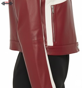 เสื้อแจ็คเก็ตบอมเบอร์ผ้าคอร์ดูรอยลายทางกันน้ำ ระบายอากาศได้ดี สำหรับผู้หญิงไซส์พลัส  แขนยาวเต็มตัว  ไซส์สั่งทำพิเศษ  สำหรับฤดูหนาว - Product Image 6