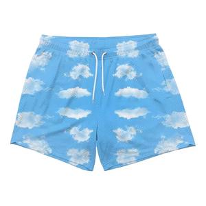 Short court personnalisé en maille pour homme, respirant, imprimé sur toute la surface, sublimation, double couche, décontracté, style cargo, impressions de logos - Product Image 1