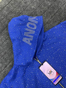 Custom Men's 100% Cotton Winter Pullover <b>Hoodie</b> <b>Black</b> Streetwear All-Over Print Design Solid Hooded - Product Image 2