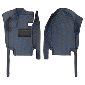 Tappetino auto per Toyota per RAV4 XA50 2019-presente con accessori interni antiscivolo prima fila 2 sedili nero blu - Product Image 1