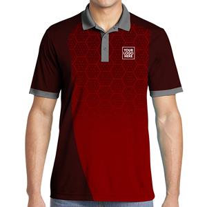 Polo de hombre más vendido 2025, camiseta Polo de tela estampada de manga corta informal ligera de algodón de alta calidad - Product Image 3