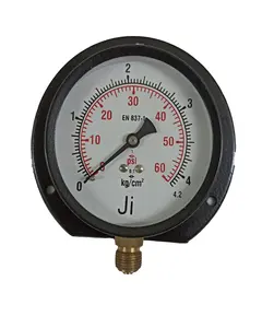 Ji japsin Thiết bị đo đạc nhà sản xuất của JI-CPG thương mại áp lực, chân không và hợp chất Đồng hồ đo MS trường hợp & Brass internals