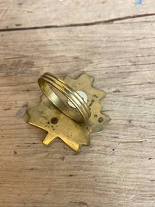 แหวนผ้าเช็ดปากโลหะแนวชนบทสำหรับโต๊ะอาหารในฟาร์มและงานเฉลิมฉลองในวันหยุดตามความต้องการ - Product Image 2