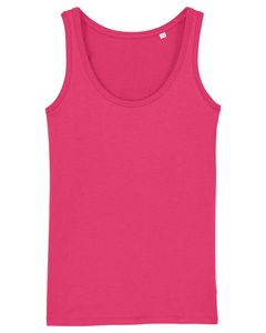 Camiseta corta sin mangas acanalada cómoda y transpirable para mujer al por mayor, chaleco sin mangas con tejido fino sólido, Top corto informal para mujer - Product Image 6