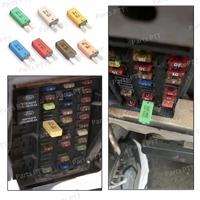 Disjoncteur miniature à lame PTT Automotive 5A-30A T3 5A à réinitialisation manuelle en plastique et métal 28VDC