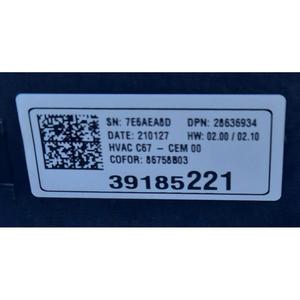 CONTROL DE CLIMA OPEL Corsa Serie F 39185221 HM05 (19>) - Product Image 2