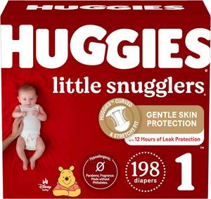 Best-seller pour les couches taille 6 Little Movers Baby Diapers (35+ lbs) 108 unités (2 paquets de 54) Douces, respirantes, absorbantes, fabriquées aux États-Unis - Product Image 6
