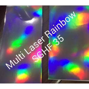 Películas de Difracción Holográfica Multidimensionales (Película de Poliéster) de Forma Rectangular para Etiquetas de Embalaje Premium Holograma - Product Image 2