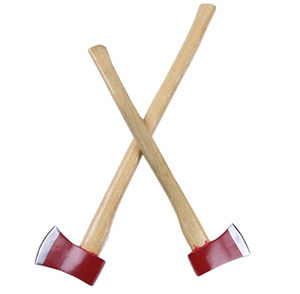 Hache de pompier, hache de survie, hache à bois avec manche en bois, équipement d'urgence, outil de sauvetage, à vendre - Product Image 1