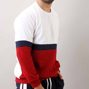 Sweat-shirts à col rond pour hommes à manches longues avec impression numérique d'hiver - Tissu polaire personnalisable, respectueux de l'environnement - Product Image 5