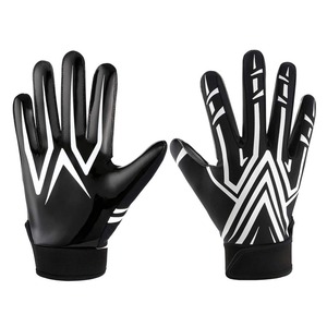 Gants de football américain en cuir de haute qualité, antidérapants, durables, design imperméable, couleur personnalisable, logo personnalisé, taille personnalisée - Product Image 6