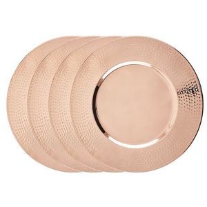 Plaques de dessous en métal de conception tendance qui sont à la fois décoratives et fonctionnelles pour un service de dîner élégant