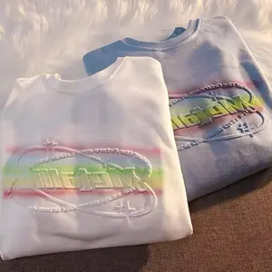 เสื้อสเวตเตอร์แบบสวมศีรษะแขนยาว,เสื้อสเวตเตอร์ขนาดใหญ่ใส่ได้ทั้งผู้ชายและผู้หญิงสำหรับฤดูหนาวปี2023โลโก้แบบกำหนดเองเซ็กซี่ - Product Image 5