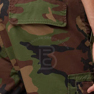 Gran oferta de pantalones cortos Cargo para hombre hechos de algodón con diseño OEM personalizado/pantalones cortos Cargo para hombre de Material transpirable hechos en fábrica - Product Image 4