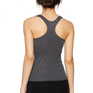 Wholesale Price New Design Custom Fitness Gym <b>Tank</b> <b>Tops</b> for Ladies <b>Black</b> O-Neck Sizes with Logo Unisex Slim Fit - Product Image 2