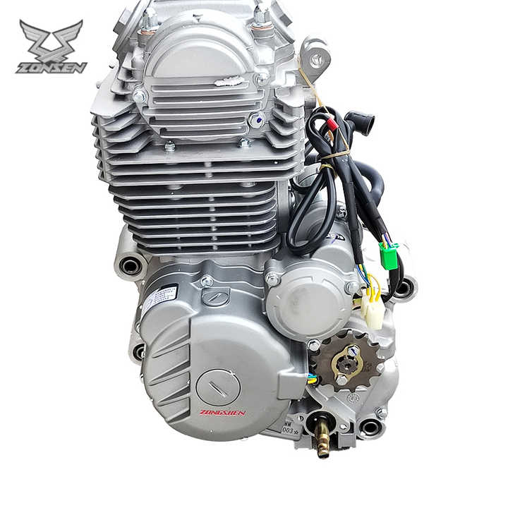 Moteur Zongshen 250cc cb250f 172fmm avec arbre d