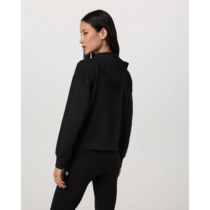 เสื้อฮู้ดผ้าสแปนเด็กซ์สำหรับผู้หญิงเสื้อมีฮู้ดผ้าแห้งเร็วป้องกันริ้วรอยเสื้อสวมหัวทุกวัน - Product Image 3