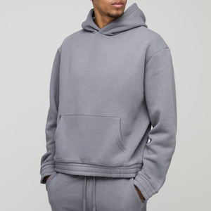 ชุดวอร์มทรงหลวมสำหรับผู้ชายชุดวอร์มผ้าฝ้ายขนแกะขนาดใหญ่ใส่สบายสำหรับฤดูหนาว - Product Image 6