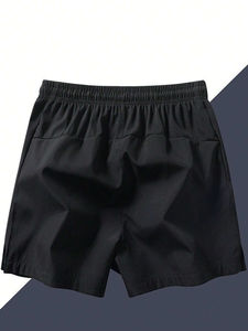 Trending <b>Men</b> Drawstring Waist <b>Zipper</b> <b>Pocket</b> <b>Shorts</b> Made <b>With</b> Anti Shrink and Soft Material - Product Image 2