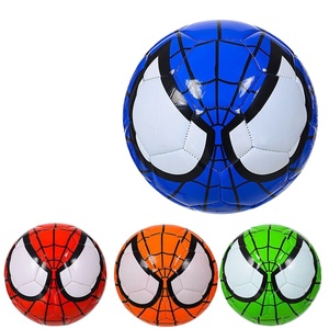 Ballon de football Spider Man de haute qualité Lot de 4 masques Web Action & Comic Designs Face Swing Pose Web Pattern & Graphic Panels - Product Image 1