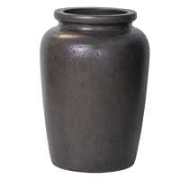Pot et jardinières en céramique simple de vase de fleur d'OEM conçus pour la décoration extérieure de plancher de table de maison et de jardin fabriquée au Vietnam