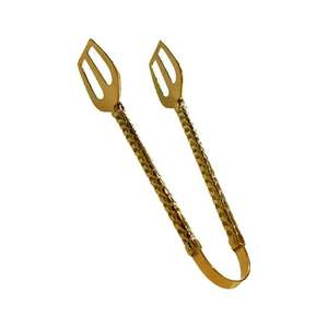 Utensilios de Cocina Ergonómicos de Latón de Lujo, Pinzas para Ensalada y Pan/Pastel Sostenibles para Bodas, Catering, Uso en Hoteles y Bufés - Product Image 5