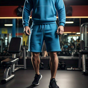 Shorts de survêtement de haute qualité vêtements de jogging pour hommes shorts en molleton hommes été entraînement vêtements de fitness shorts de survêtement hommes - Product Image 2