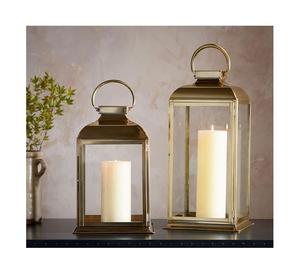 Linterna elegante y duradera de acero inoxidable diseñada para proporcionar soluciones de iluminación duraderas para patios y jardines - Product Image 5