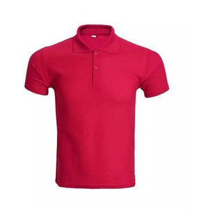 Haute qualité 100% coton hommes été décontracté pour polo à manches courtes Logo personnalisé imprimé Streetwear tissu tricoté - Product Image 2
