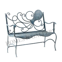 Vente chaude Nouveau Octopus Design Industriel Métal Fer Incroyable Poudre Enduit Finition Meubles De Jardin En Plein Air Chaise De Localisation