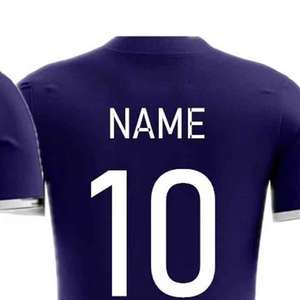 Uniforme de Fútbol Masculino de Alta Calidad, Jersey Antiarrugas de Última Tendencia, Totalmente Personalizable, Venta Directa de Fábrica - Product Image 5