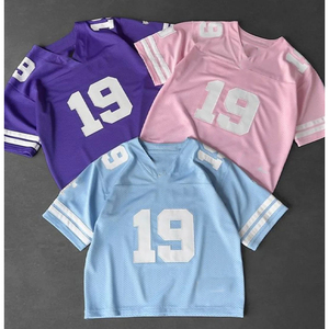 Custom 7v7 Football Uniforms for Youth Fully Sublimated 7 on 7 Uniform Set Quick Dry Men's Breathable 7 on 7 Uniform OEM - Product Image 2