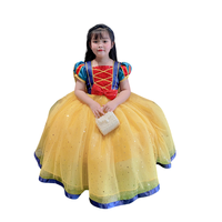 2 Robe de princesse blanche neige de grande taille pour bébés filles OEM ODM Made in Vietnam Robe longue avec Nhung Nguyen Beautiful