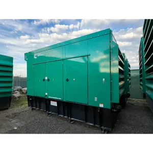 Groupe électrogène diesel triphasé industriel 500 kW, sortie 277/480 V, résistant aux intempéries, alimentation de secours commerciale - Product Image 2