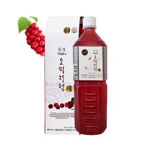 MKM Munjeong Xylos Omija <b>Liquid</b> 1000ml Wild Schisandra Chinensis Fruit Extract 5-HTP <b>Vitamin</b> Food Grade Plant Essence All Season - Product Image 1