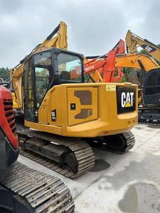 Mini-excavatrice Caterpillar 307.5 d'occasion pour usage domestique, presque neuve, avec composants essentiels : moteur, boîte de vitesses, pompe - Product Image 1