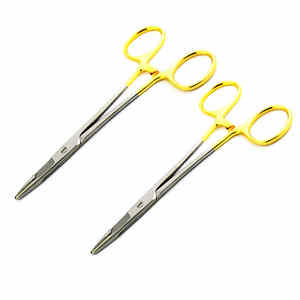 Porte-aiguilles chirurgical Ariston de qualité supérieure avec aiguille fine en acier inoxydable de 5,5 pouces pour la retraitement des sutures - Product Image 2