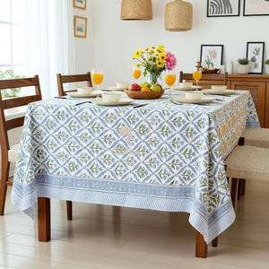 Khushboo coton de luxe 3mm d'épaisseur Style naturel imprimé fleuri écologique décoration de la maison fête de mariage chemin de Table napperon - Product Image 1