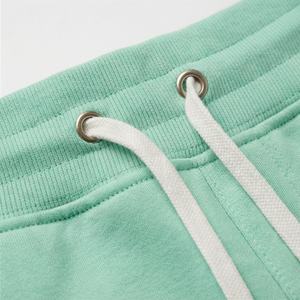 Pantalons de jogging de sport en coton de haute qualité pour hommes, avec cordon de serrage élastique personnalisé, devant plat, taille plus, design sportif - Product Image 4