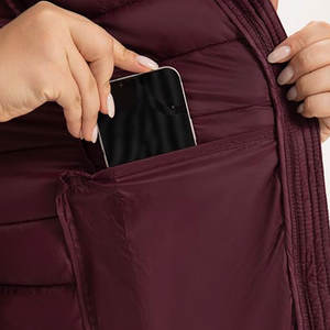 Chaqueta acolchada para mujer, venta al por mayor, precio barato, servicio Oem, chaqueta acolchada transpirable de diseño personalizado para mujer - Product Image 4